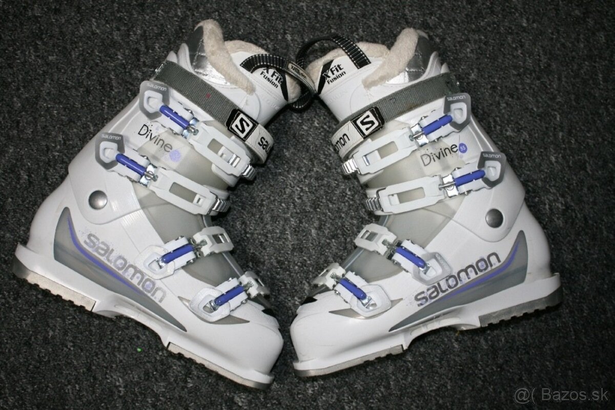 dámske lyže salomon 144 cm , lyžiarky - 7
