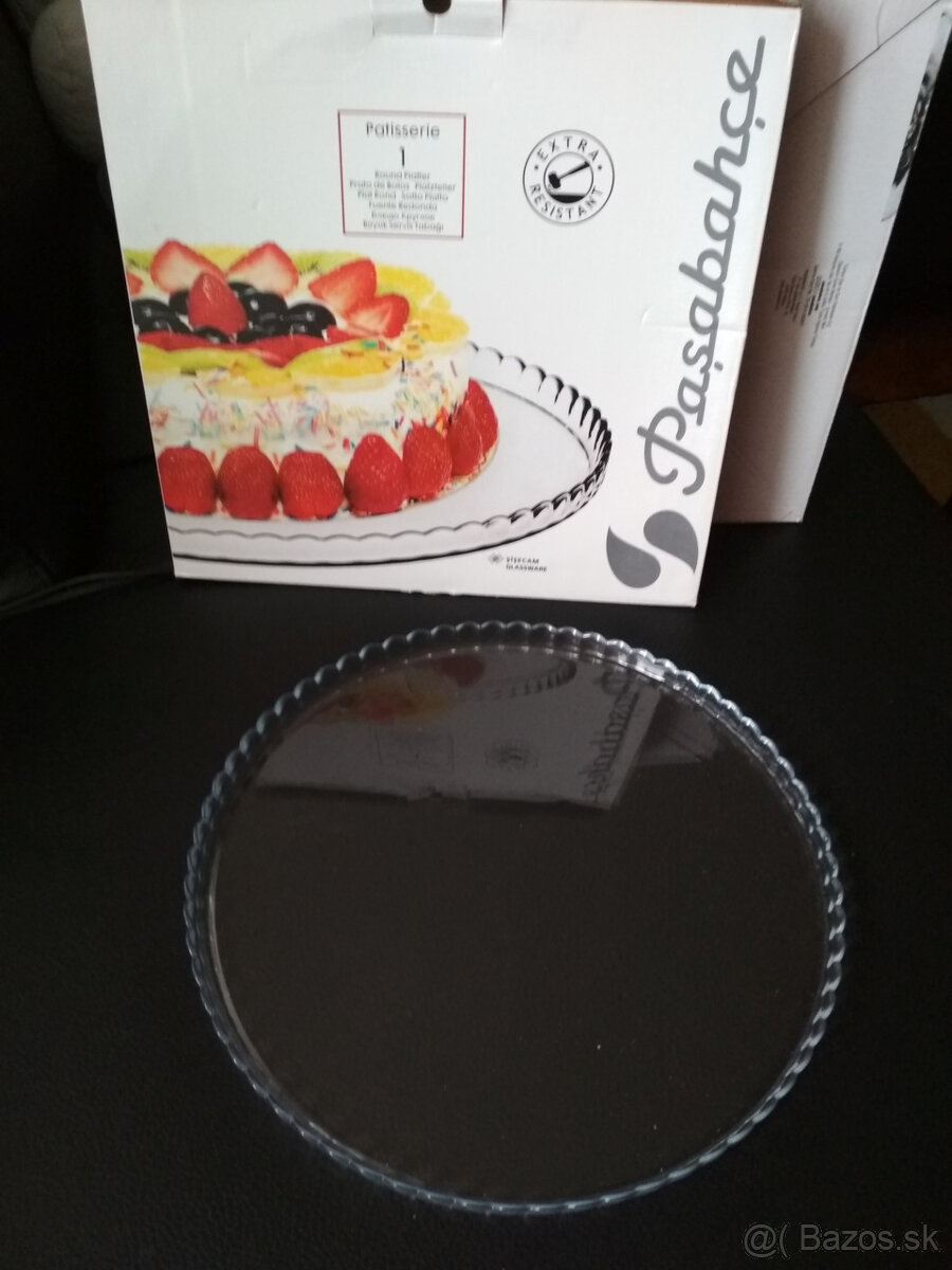 Set podnosov na tortu, koláče,ovocie, chlebíčky, dekorácie - 7