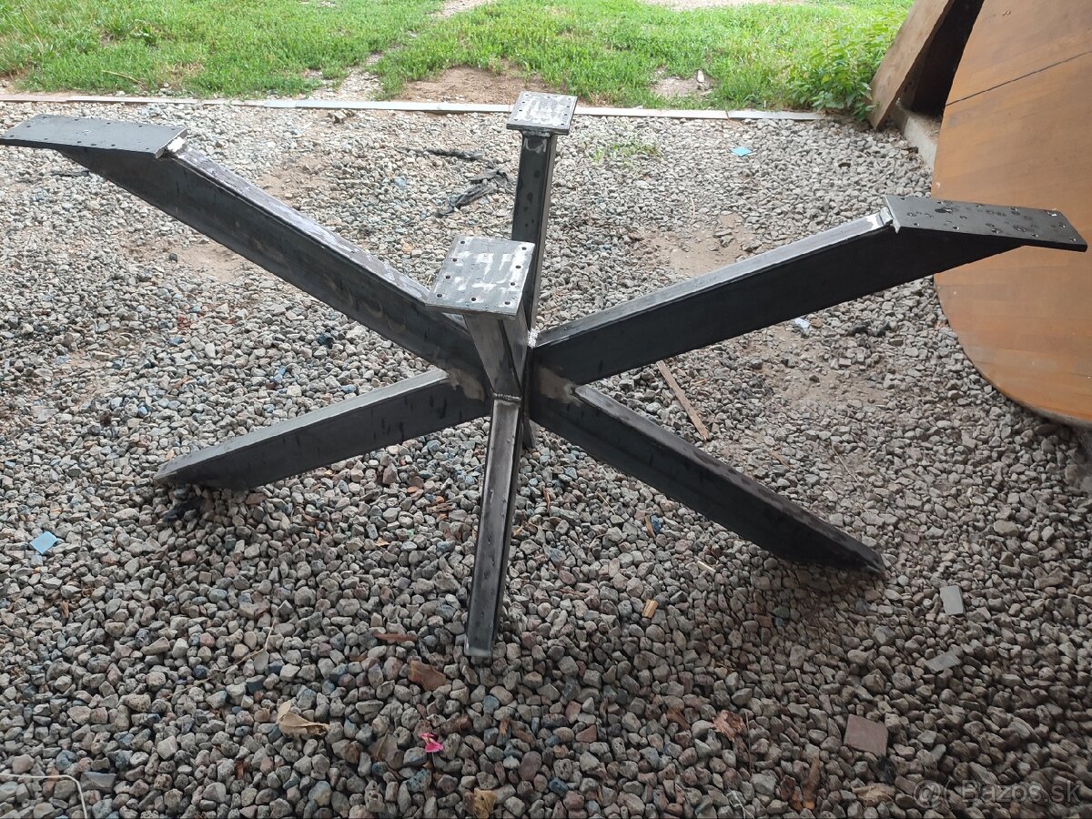 Železné kovové nohy na stôl - 7