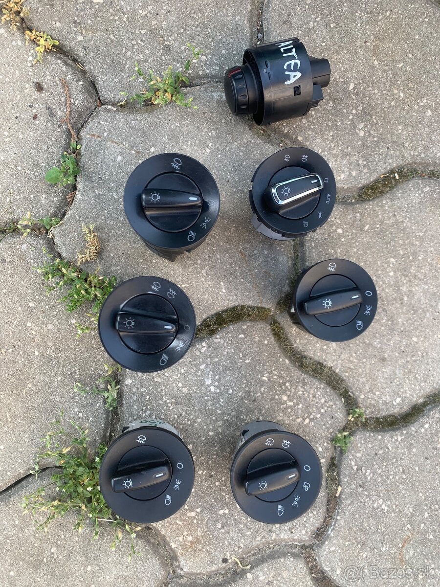 Predám hlavný vypínač svetiel do vw sharan golf3 - 7