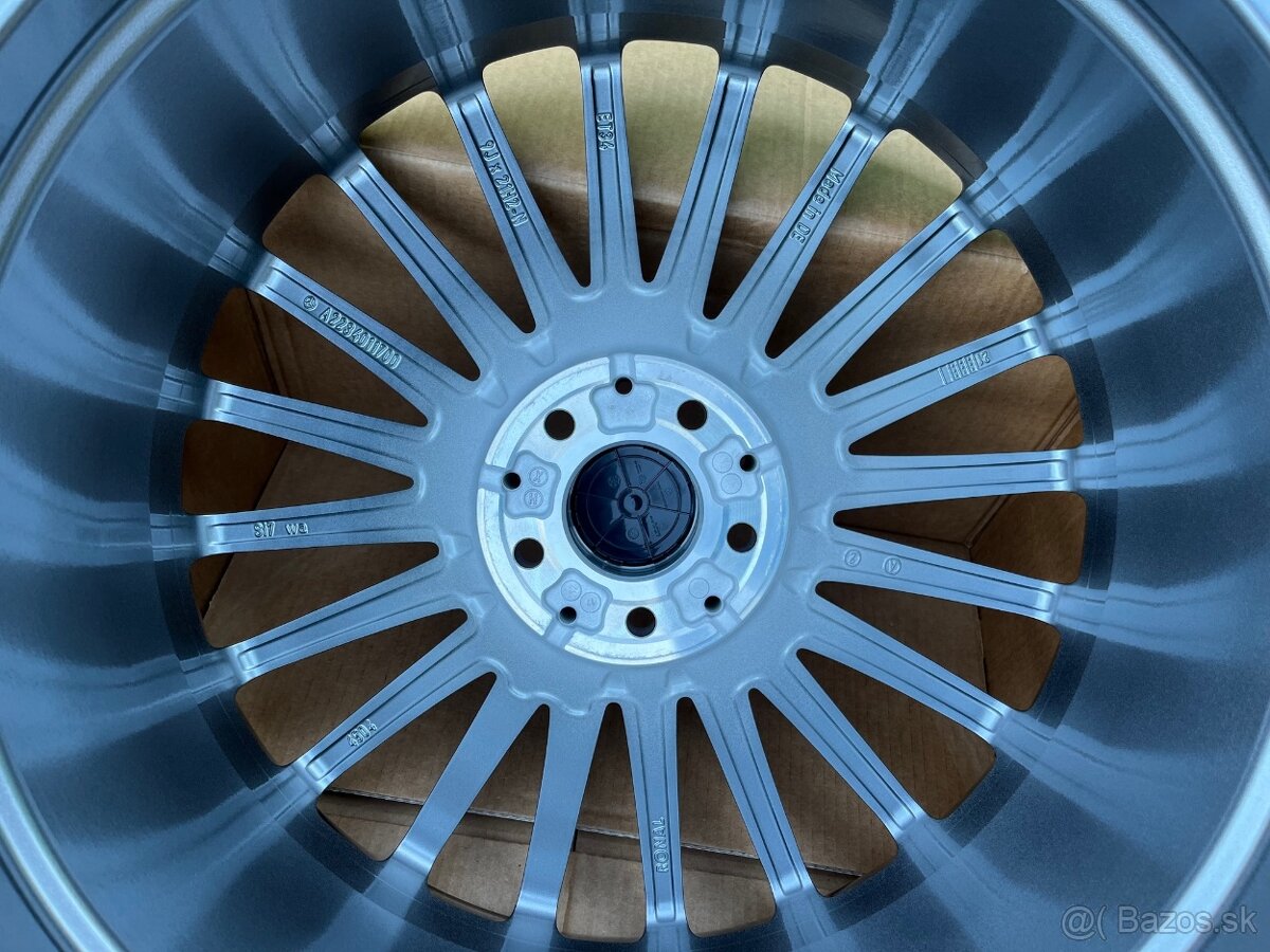 MERCEDES S klasse alu kola 21" AMG nové, originál - 7
