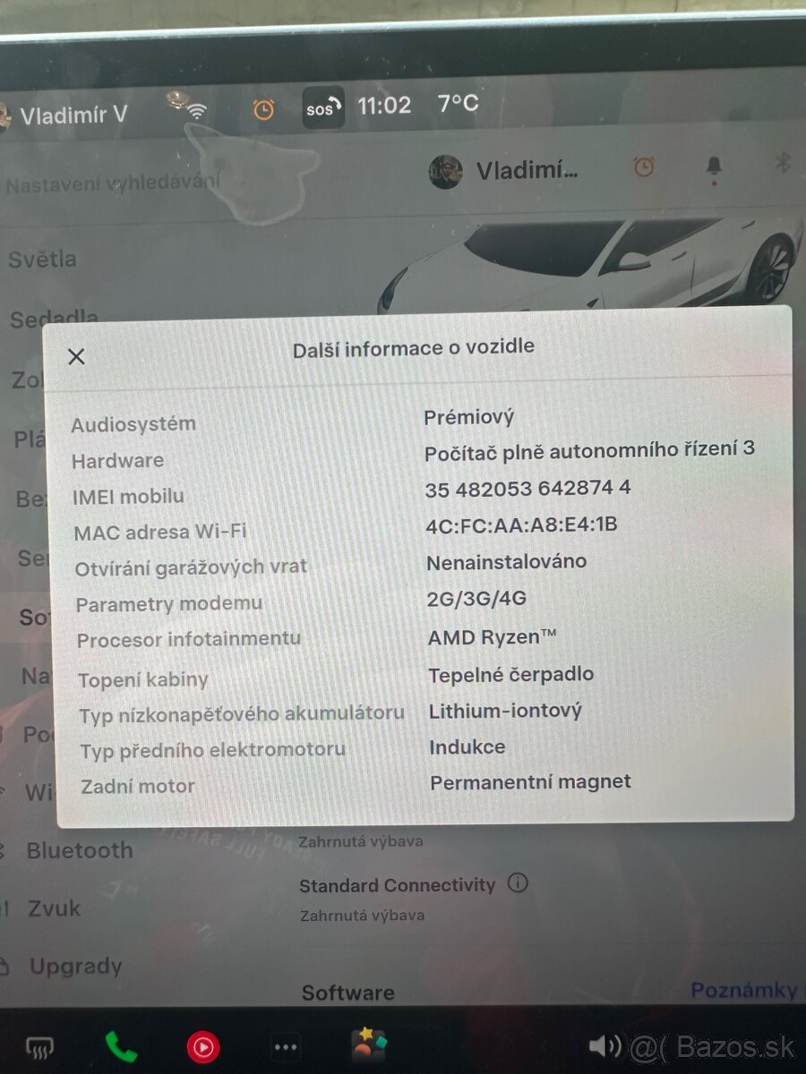 Tesla Model 3 Performance, 8/2023, AMD Ryzen - 7