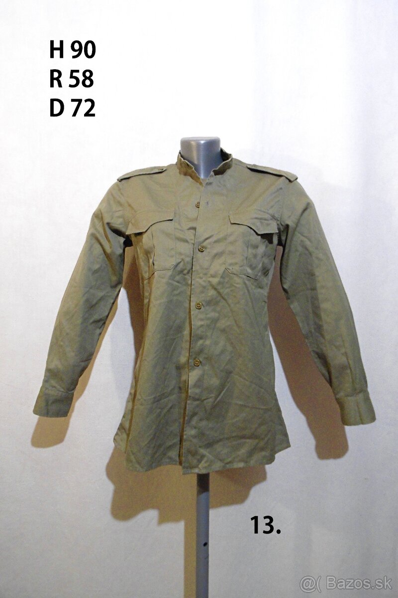 Vojenská košeľa ženská - 7