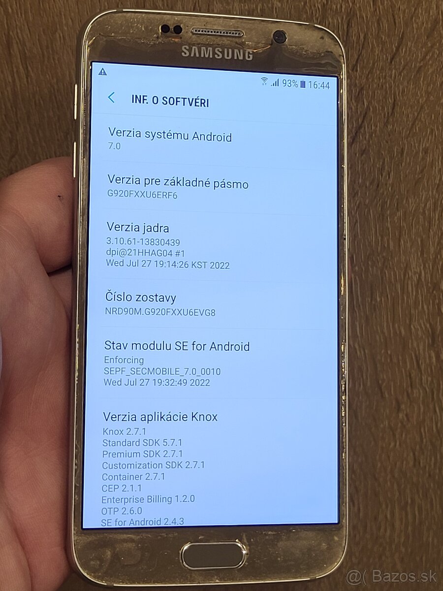 Mobil Samsung S6 (SM-G920F) - 7