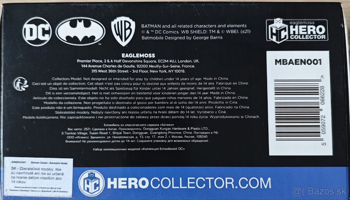 Batmobile (Batman'66) - Eaglemoss - 7