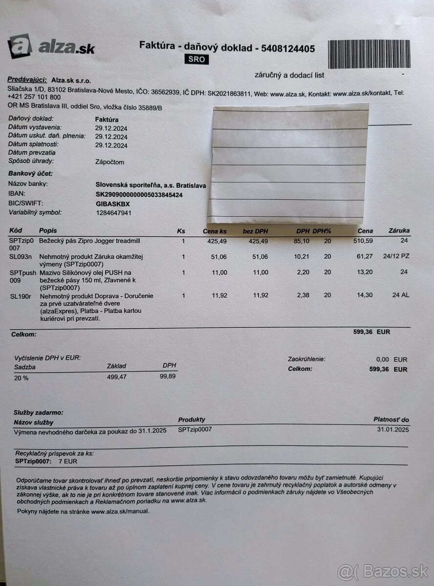 ZIPRO Jogger bežecký pás - 7