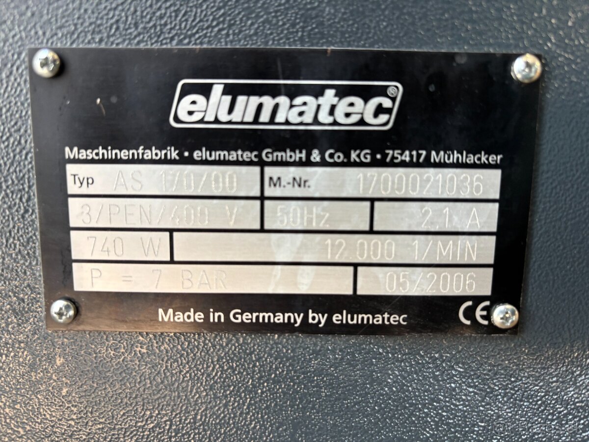 elumatec - kopírovací fréza AS 170 - 7