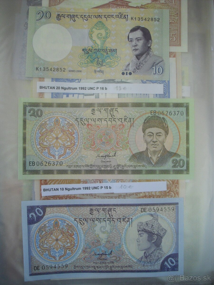 predam sety bankoviek UNC zberatelska kvalita zahranicie - 7