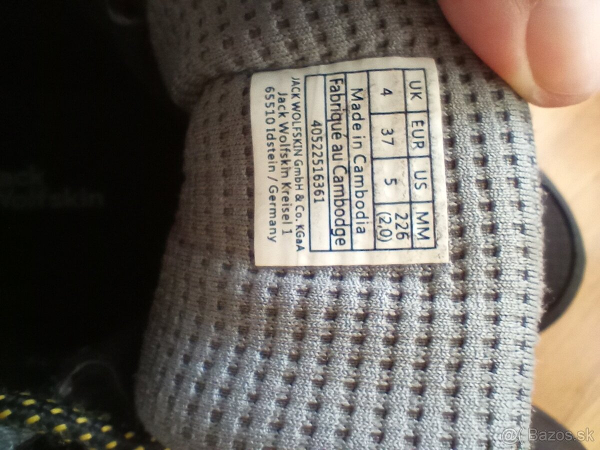 Trekingove jesenne topanky Jack Wolfskin 37 - 7