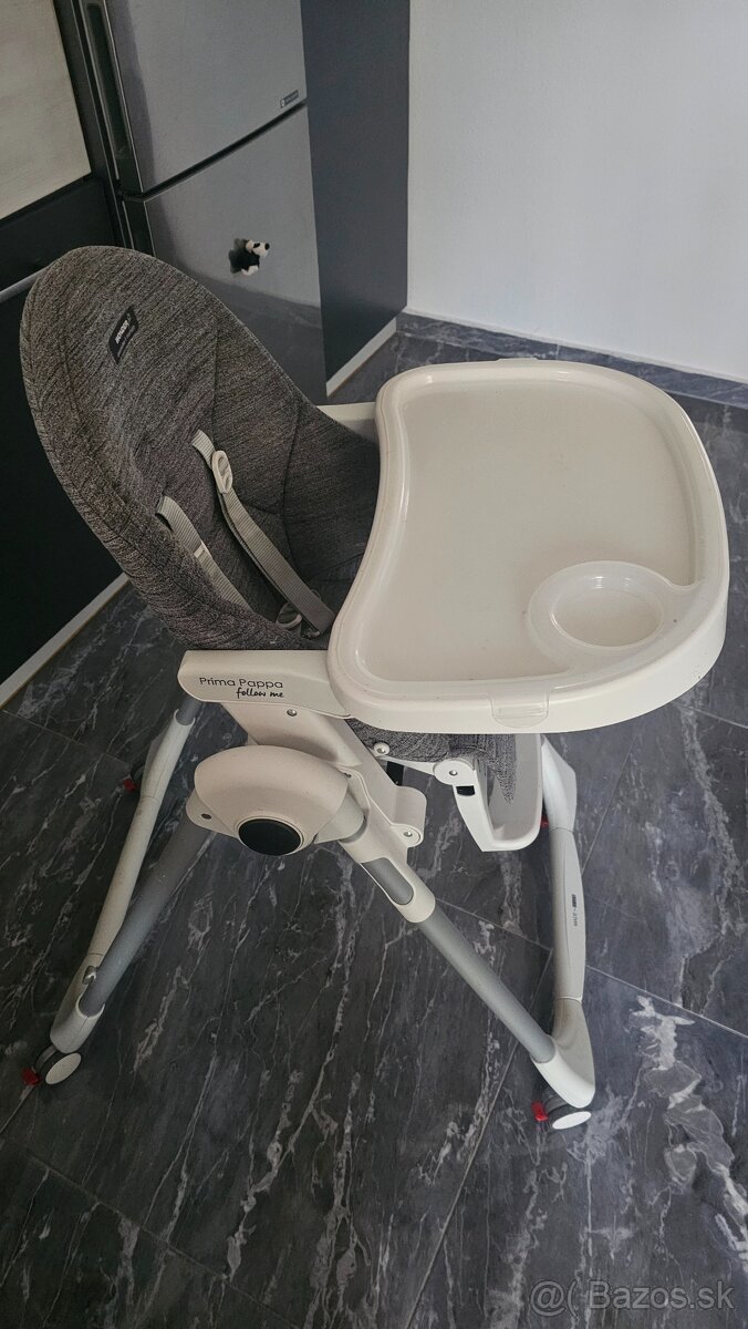 Jedálenská stolička Peg Perego Follow me - 7