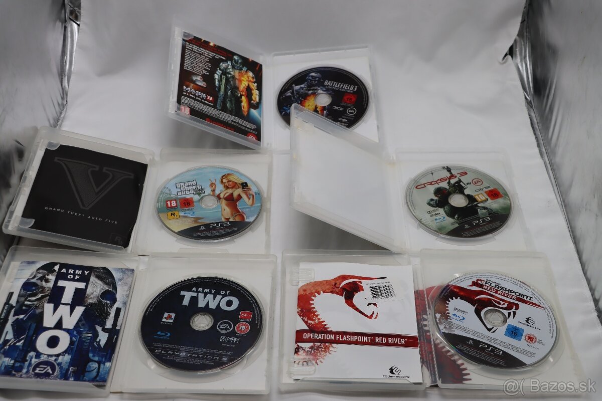 PS3 Slim CECH-3004A 160GB v krabici + 5 hier - 7