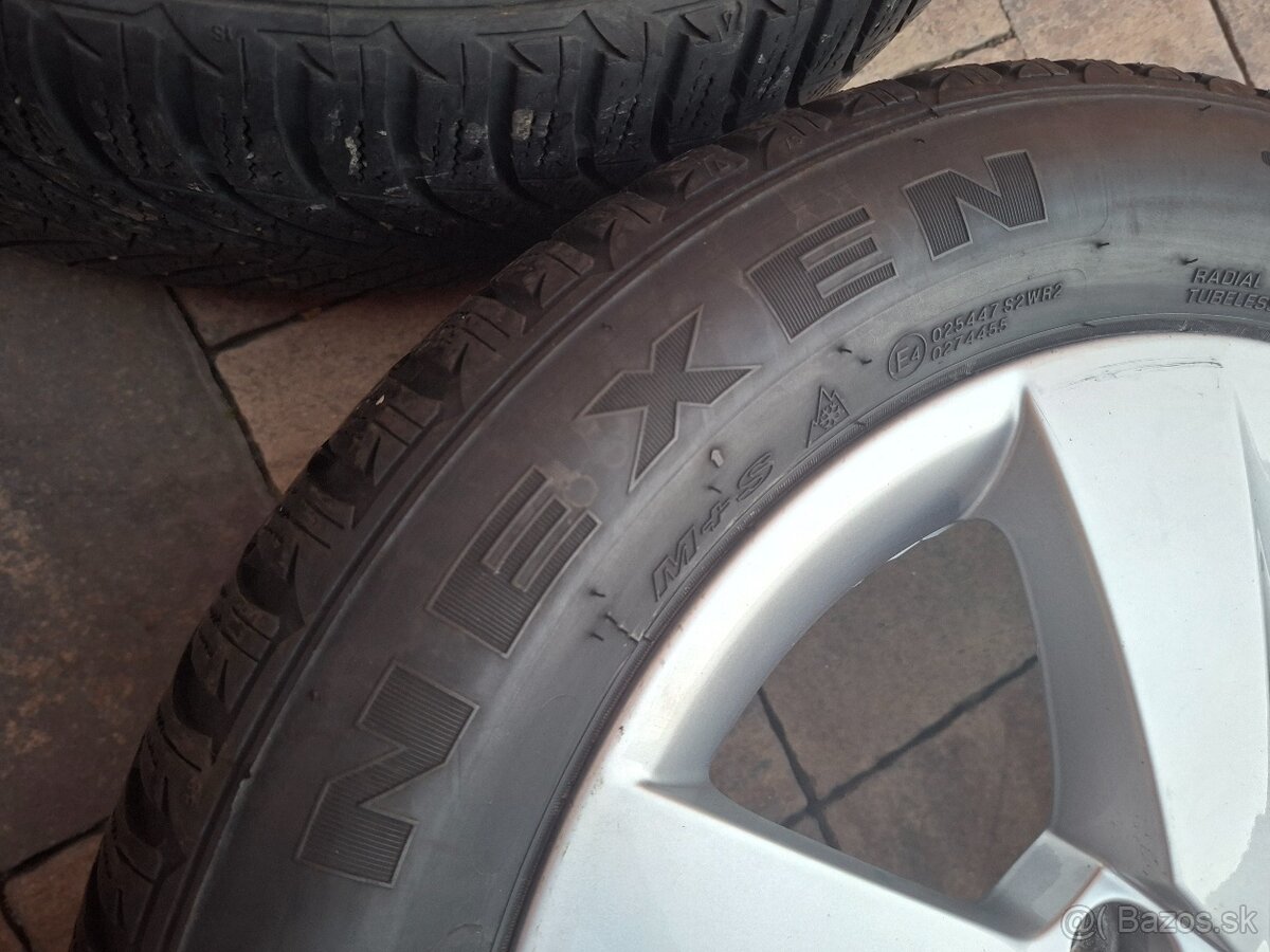 Predám hlinikové disky org.Skoda/Seat/Vw--R16 - 7