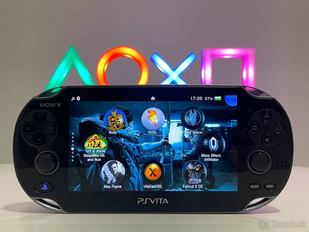 REZERVOVANÉ: PS Vita Crystal Black OLED 256 GB 5000 hier - 7