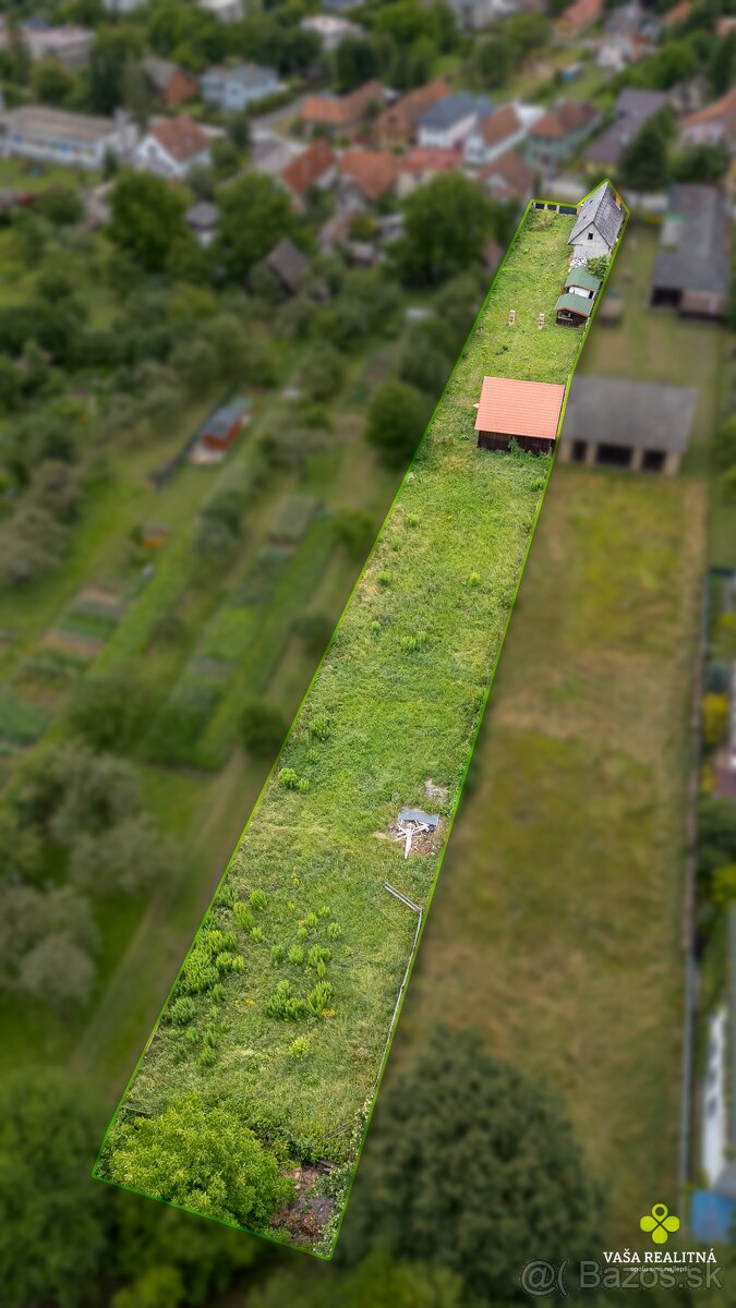 KRÁSNY POZEMOK SO STARŠÍM RODINNÝM DOMOM - POLUVSIE - 7