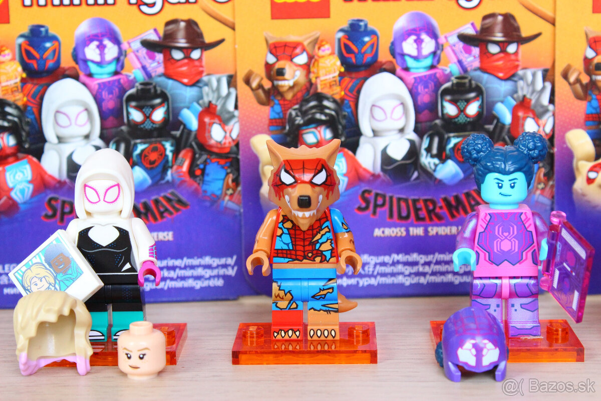 LEGO 71050 minifigurky Spider Man - celá série + box - 7