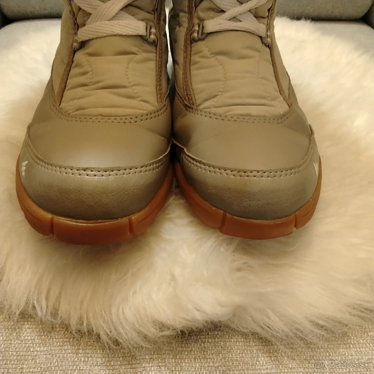 Béžové trendy snehule Quechua c. 36 - 7