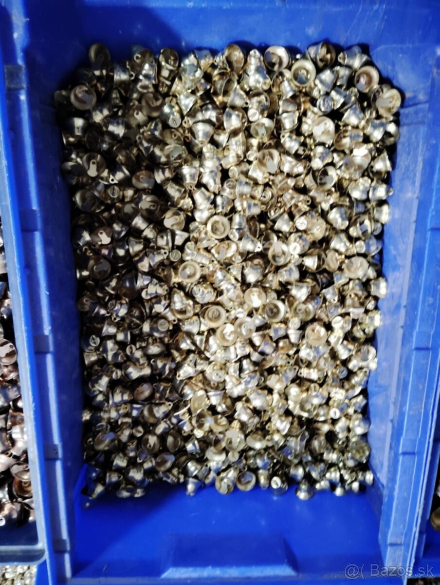 Kovové vianočné zvončeky - 7