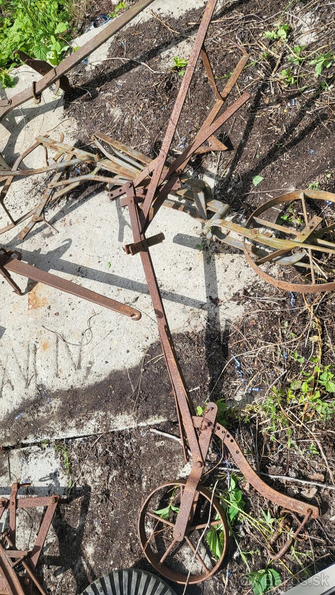 Záhradná technika,.pluh, brány za traktor - 7