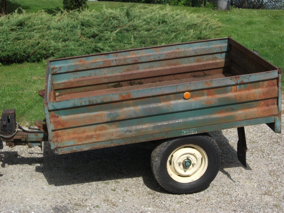 Predám orig.fabrickú vlečku-sklápač typ-ANS151. - 7