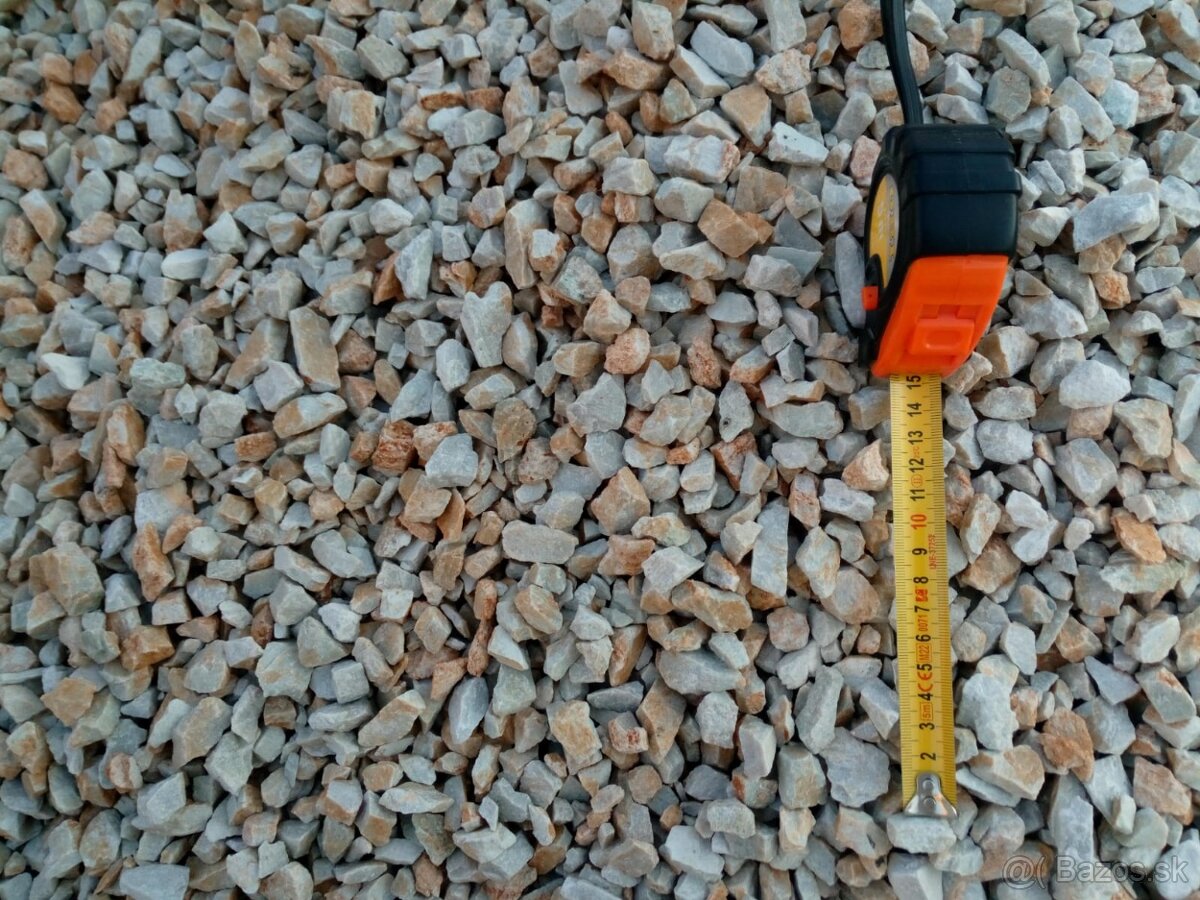 Okrasné štrky kremenec - 7