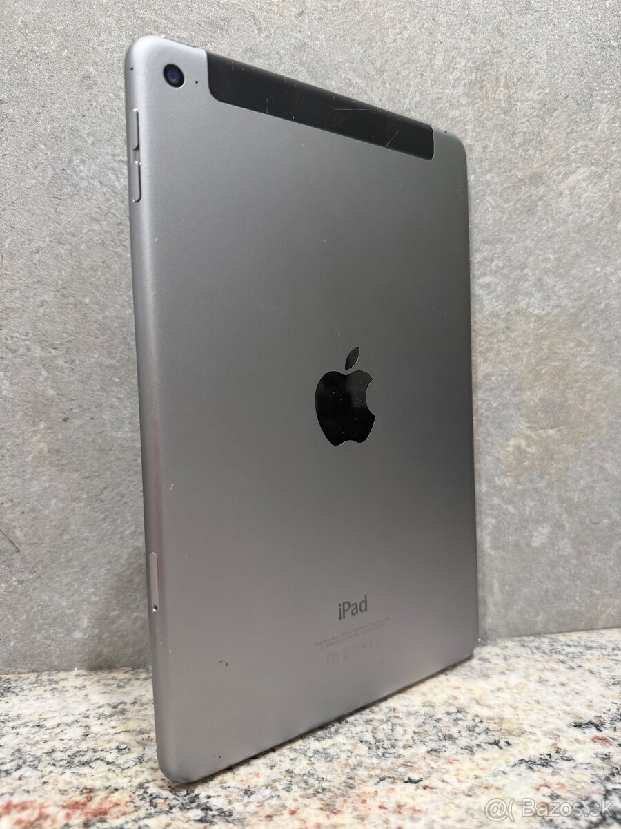 Predám Apple iPad Mini 4.Gen 128gb Wifi+Cellular - 7