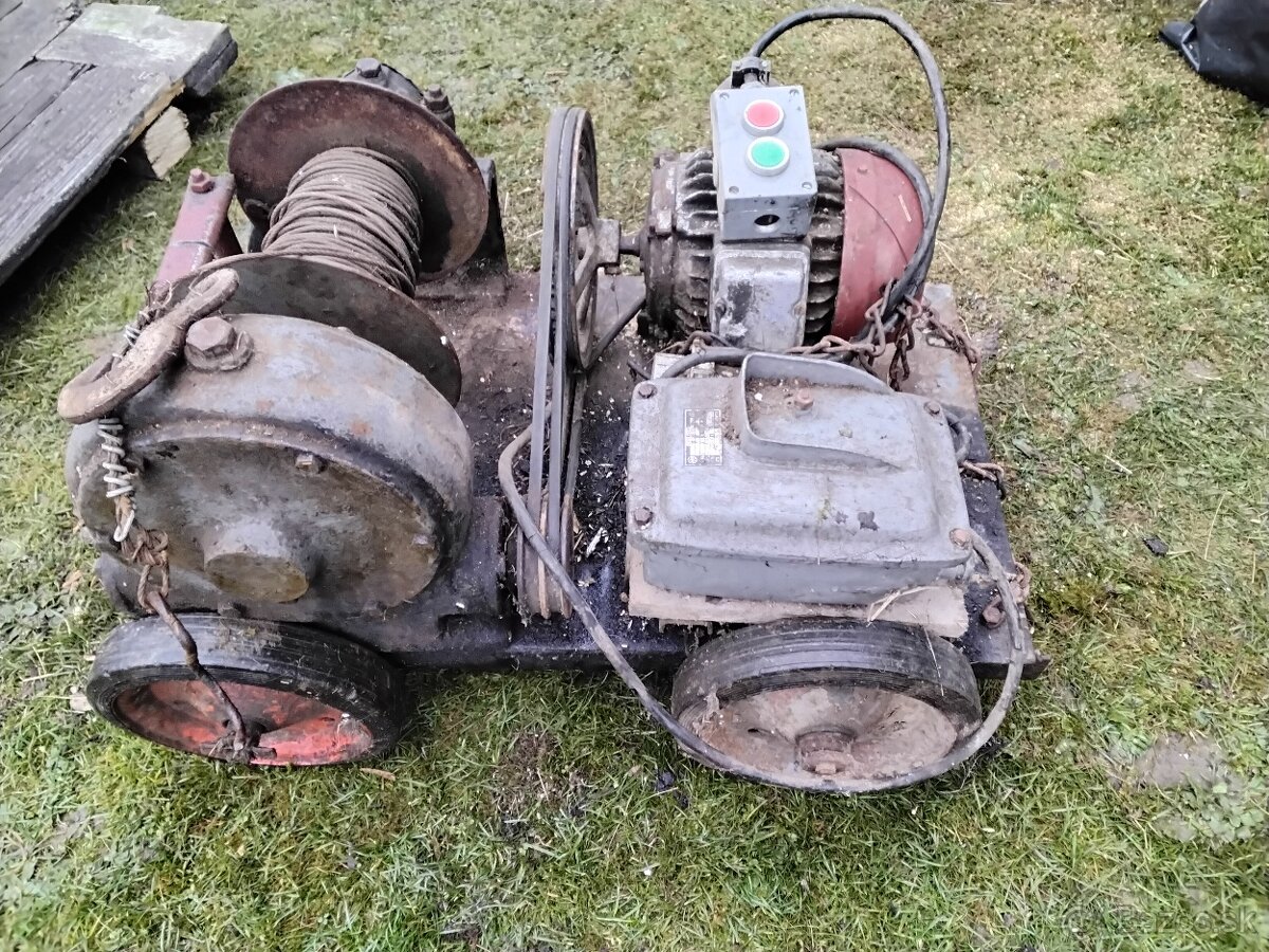 Elektrický navijak a pluh - 7