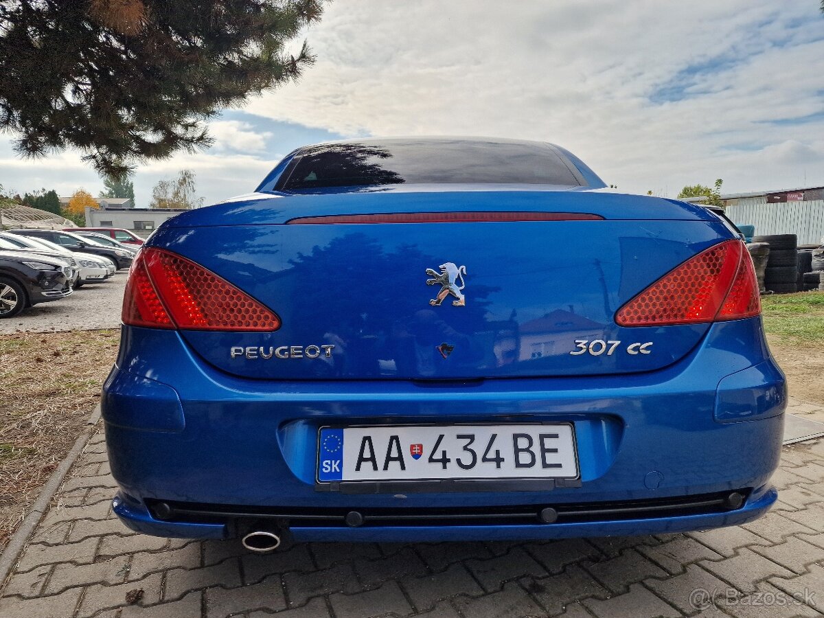 Peugeot 307 CC 1.6 16V 110k M5 cupé/cabrio (benzín) - 7