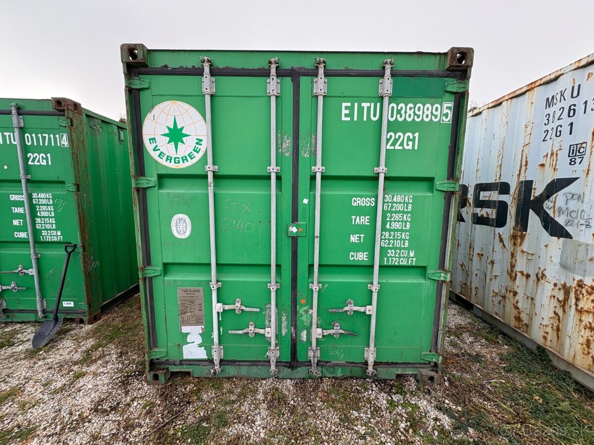 Predám lodný/skladový kontajner 20 - 6m - 7