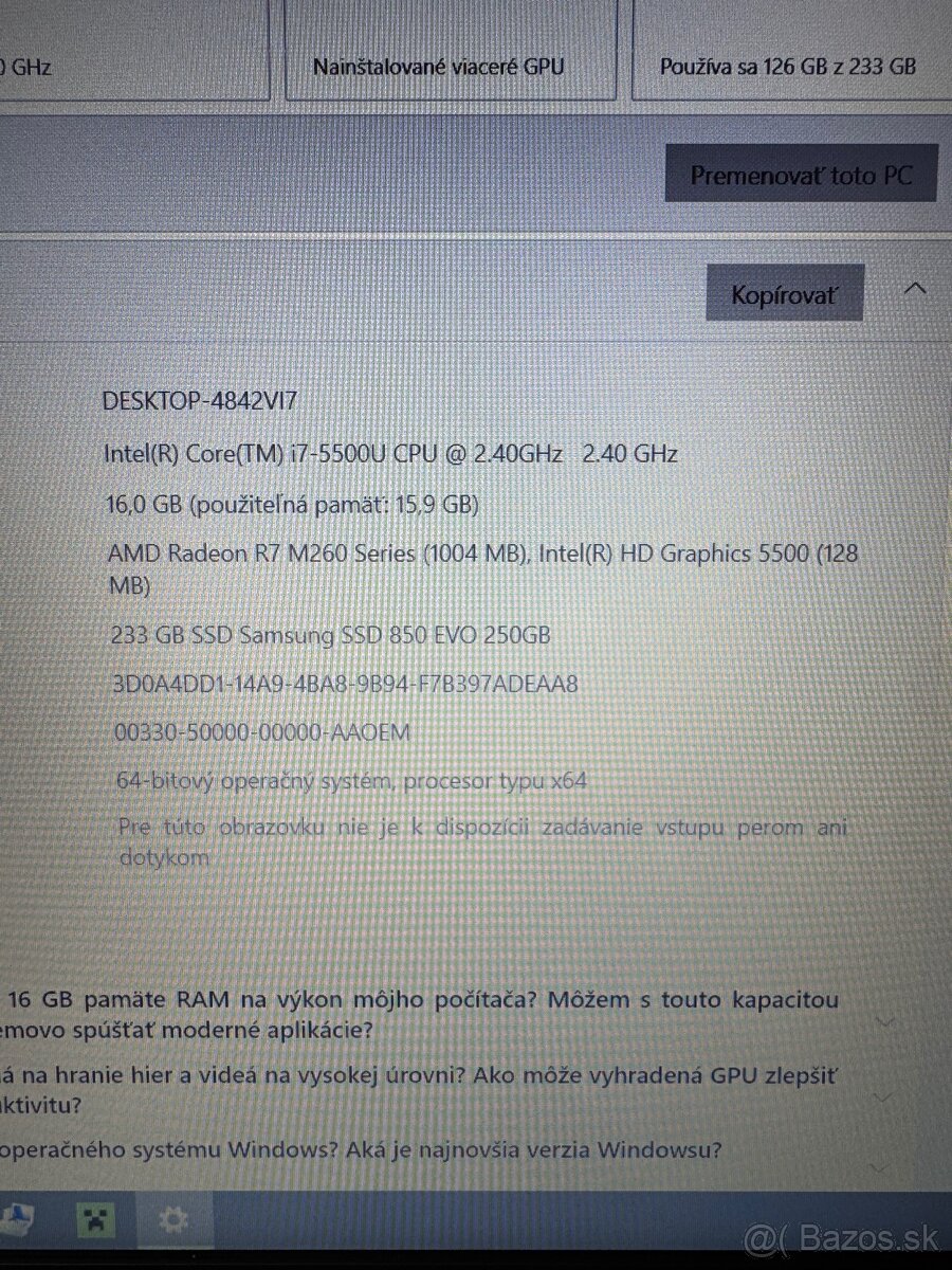 HP EliteBook 850 - 7