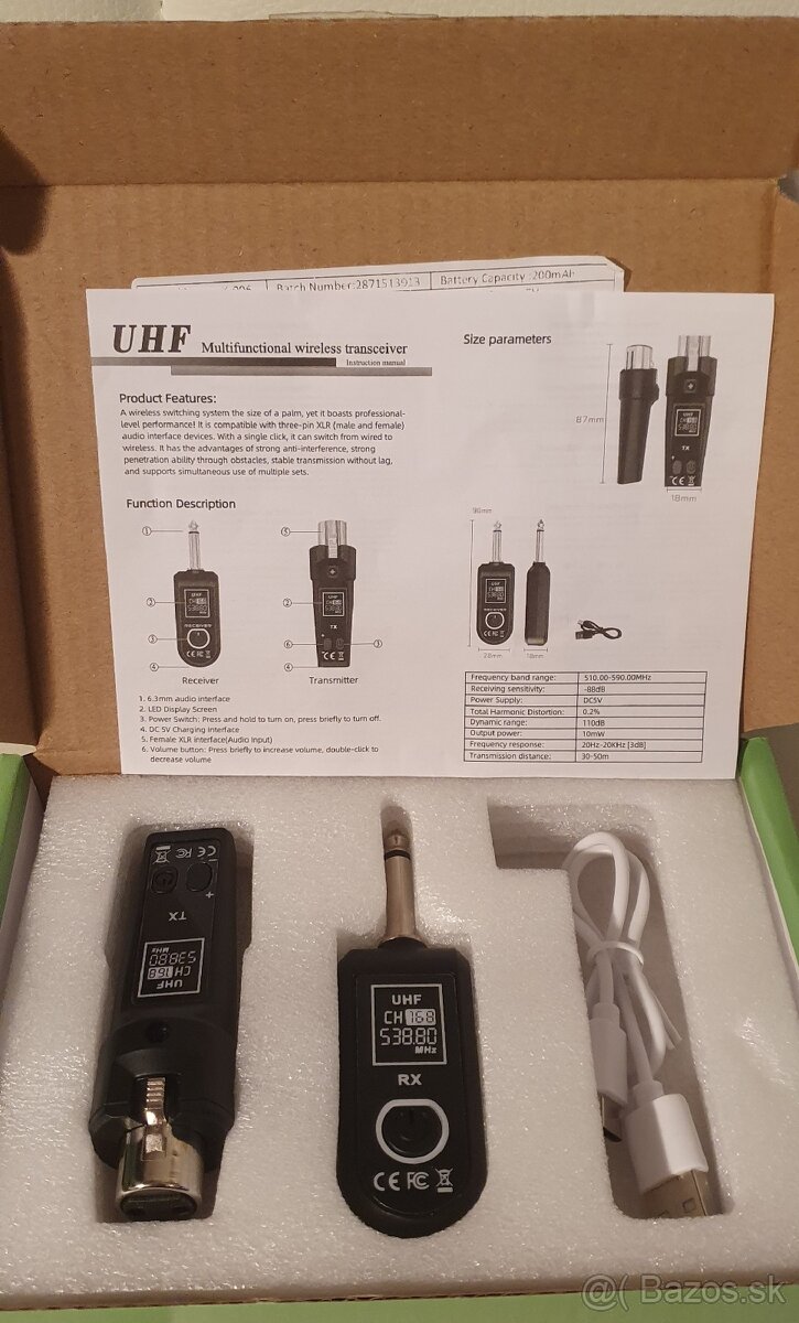 SDM 50 Stagg vokálny dynamický mikrofón - 7