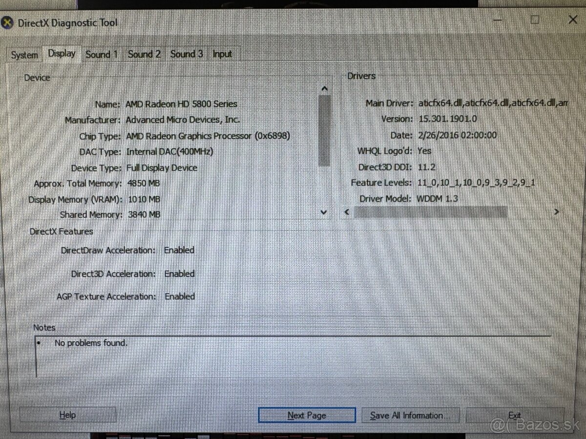 Predám používanú PC zostavu na bežnú prácu + staršie hry - 7
