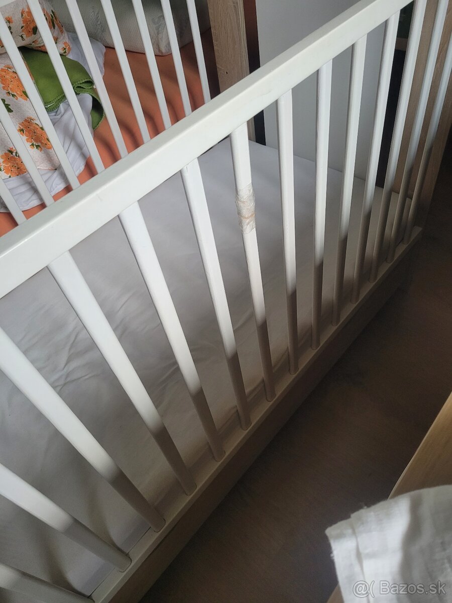 Detská postielka, 3 poschodia, vyberateľné tyčky - 7