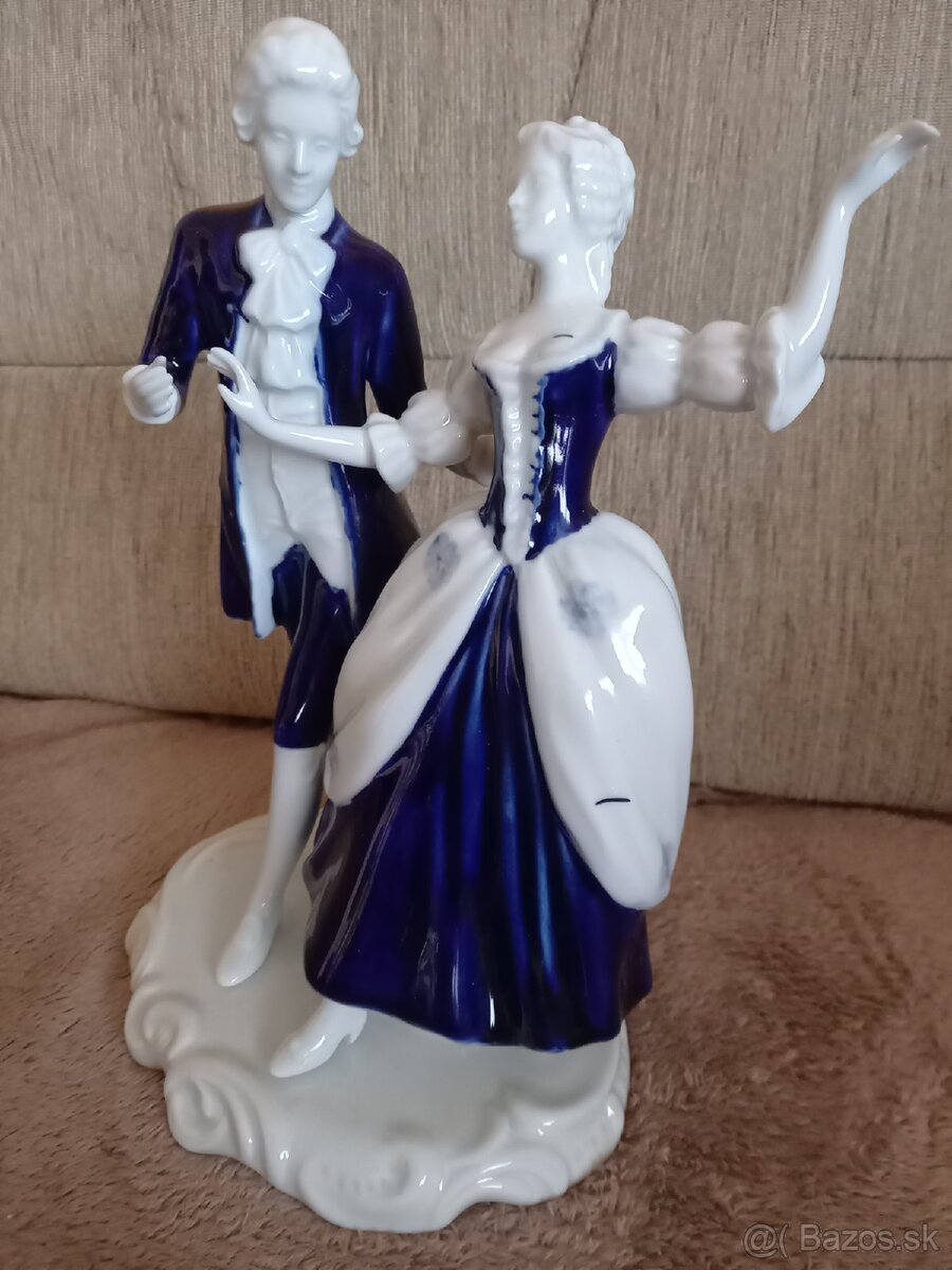 Soska parik Royal dux cobalt - 7