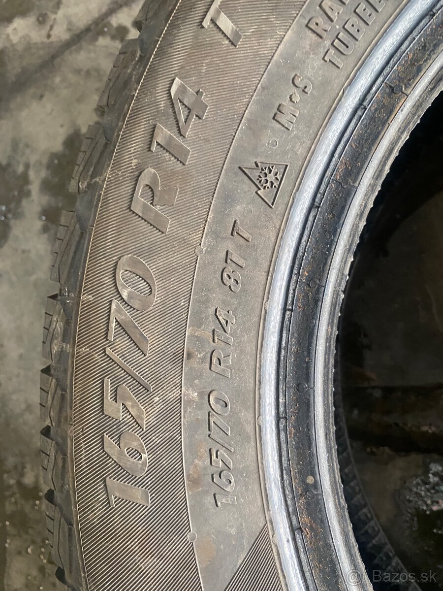 165/70 R14 Gumy Pneumatiky zimné - 7