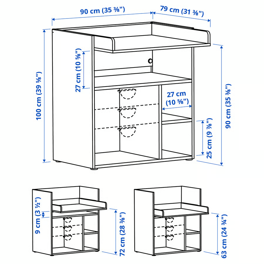 Prebaľovací pult - 7