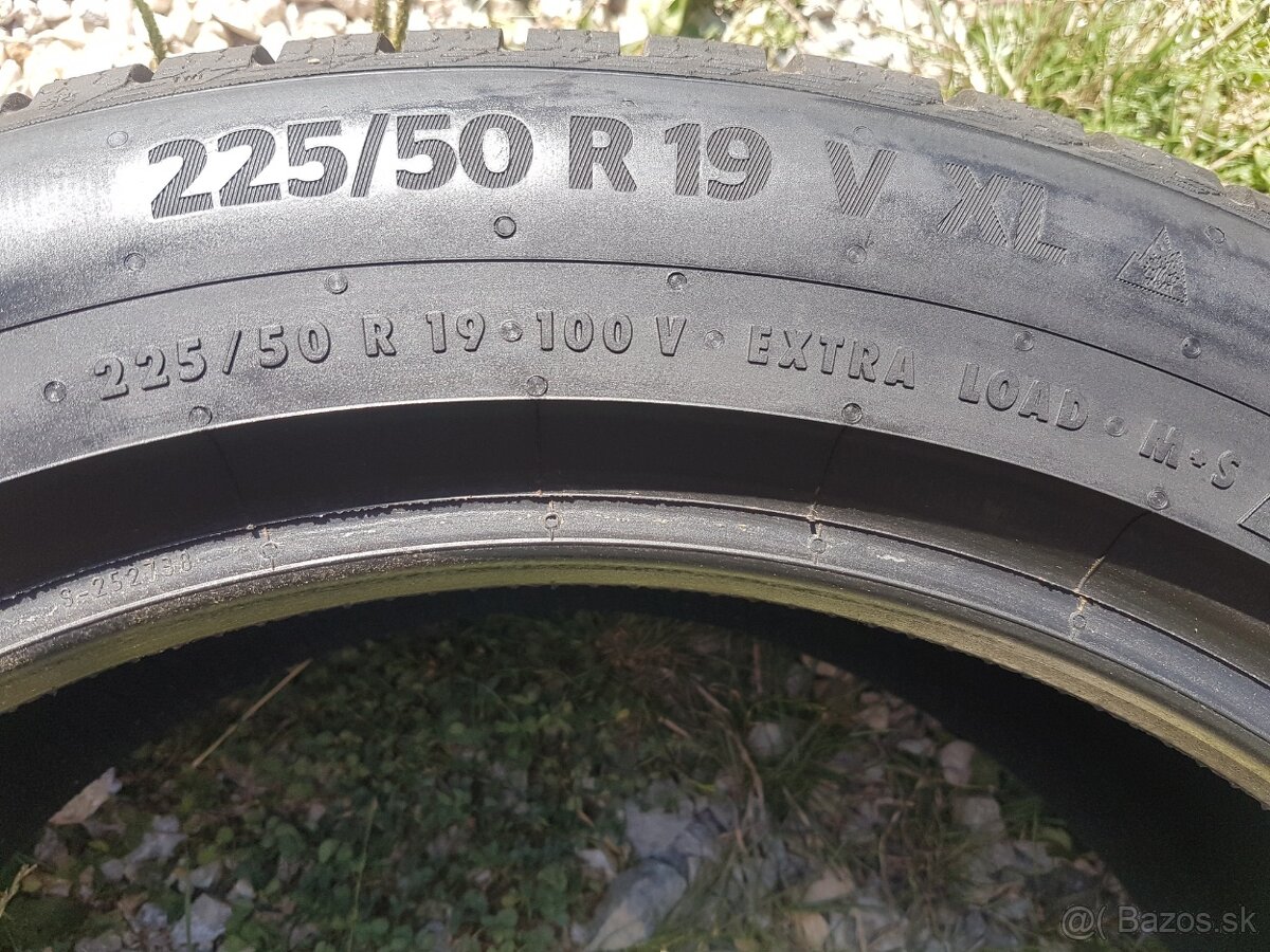 225/50 r19 zimné pneumatiky 4ks Continental DOT2023 - 7