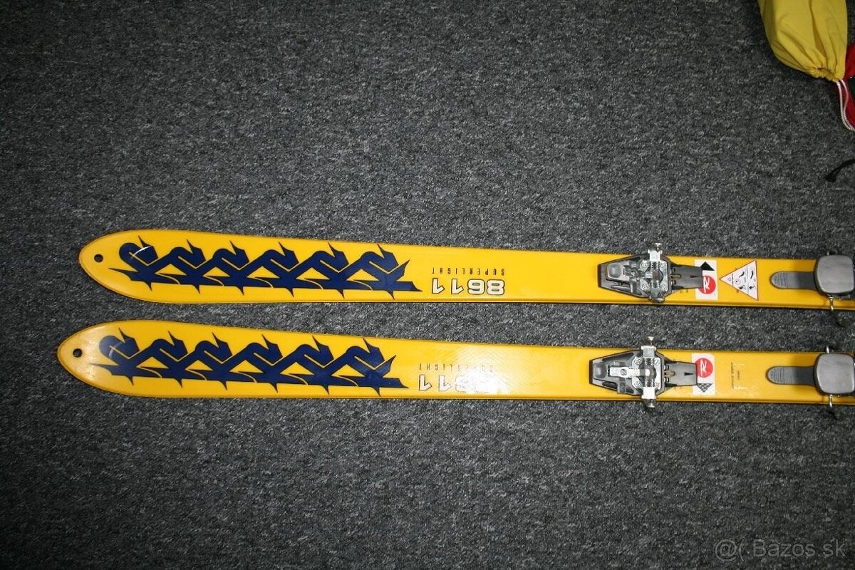 lyže Dynafit 163 cm skialpove , pinove viazanie - 7