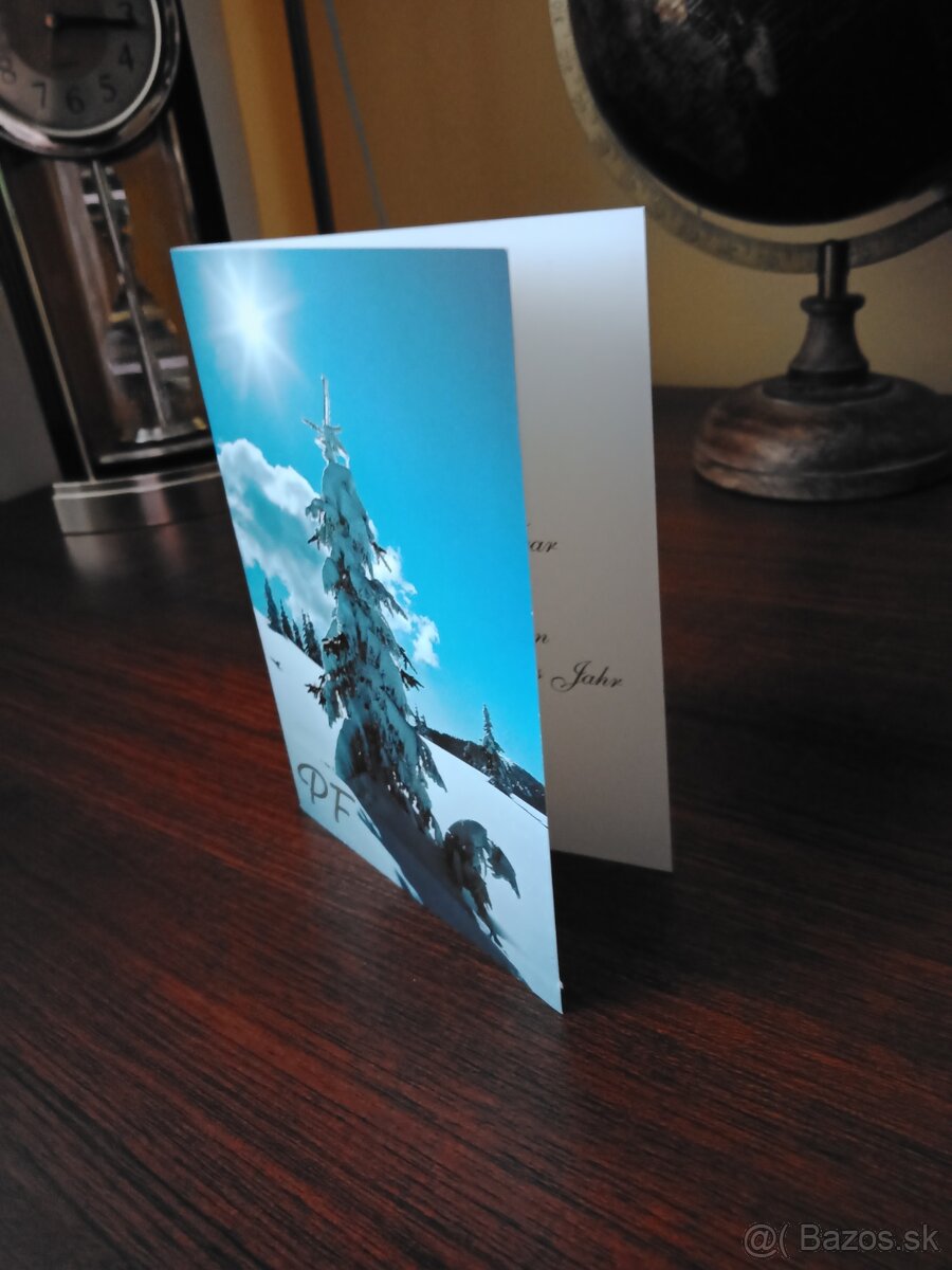 Novoročné pohladnice s obálkami - 7