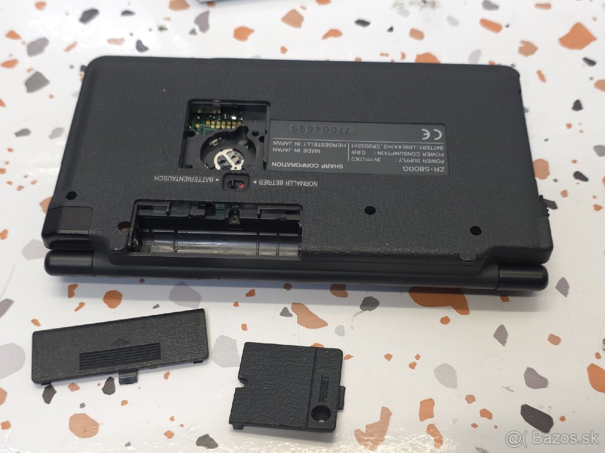 vintage digitálny organizér (PDA) Sharp Zaurus ZR-5800 - 7
