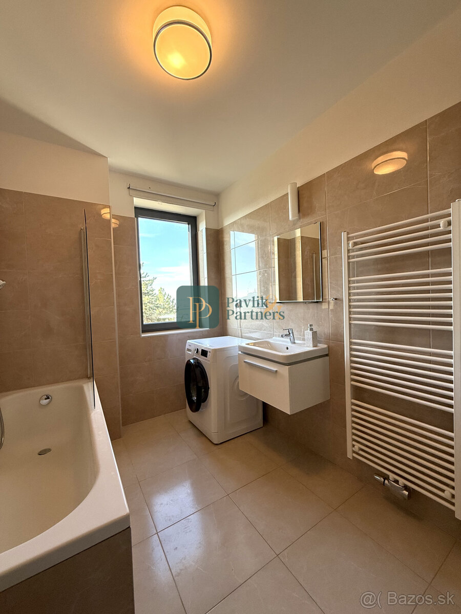 Prenájom 2 izbový byt, Zobor, veľká terasa, garáž, krásne vý - 7