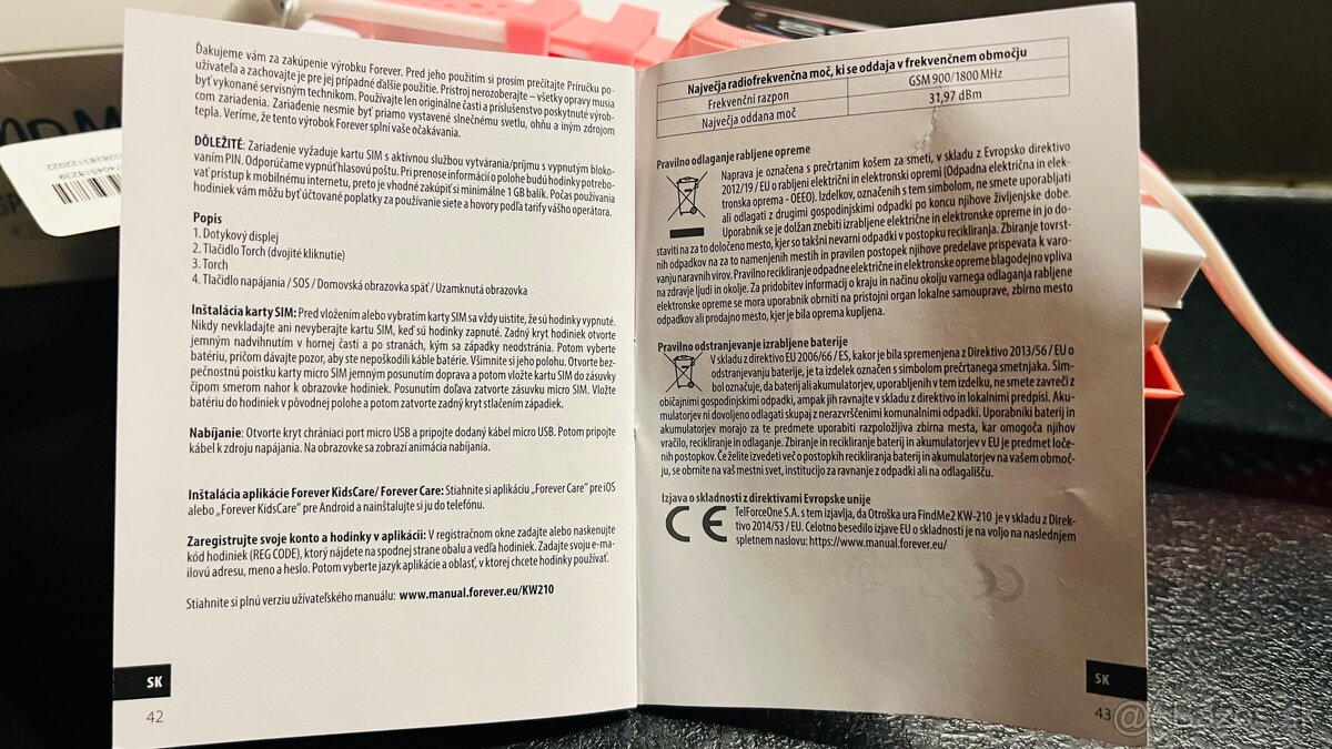 Smart hodinky FOREVER Kids Find Me 2 KW-210 ružové - 7