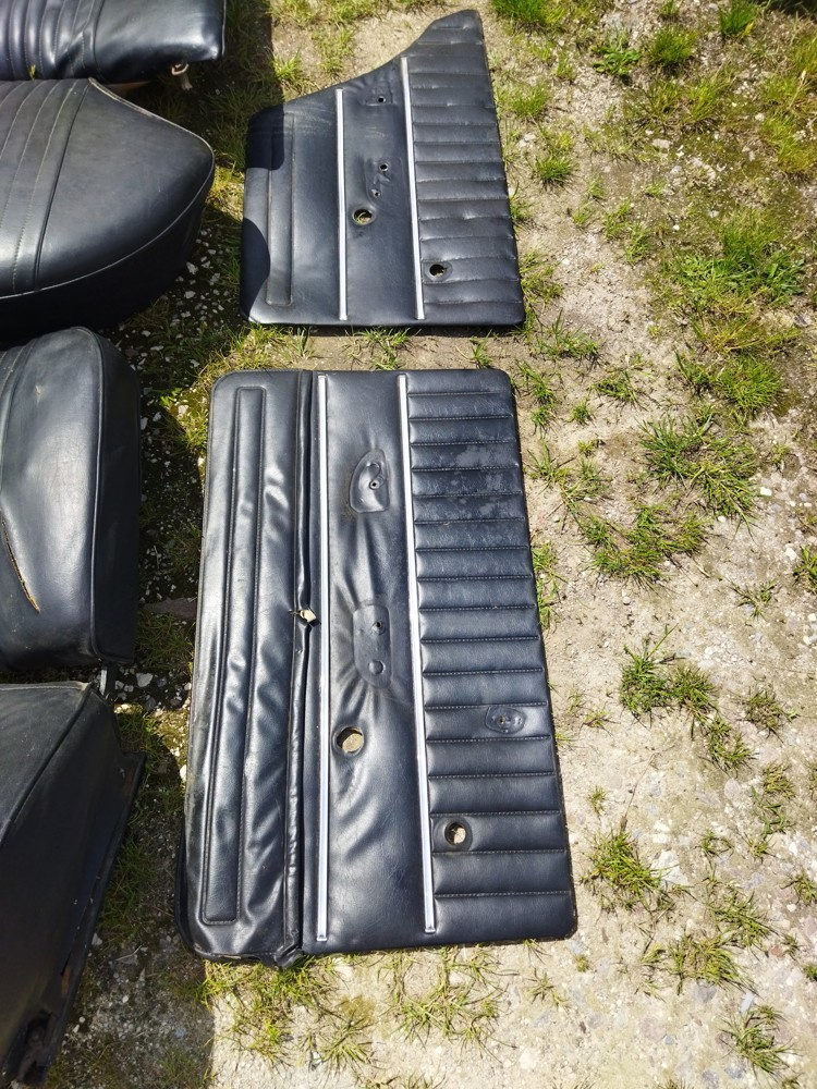 Sedačky fiat 125p + plecharina nová - 7