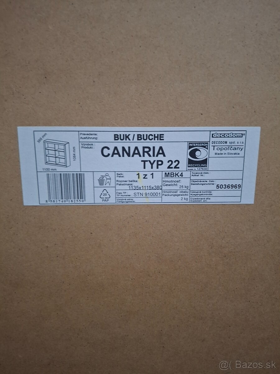 Skrinka / regal / úložny priestor do obývačky - 7