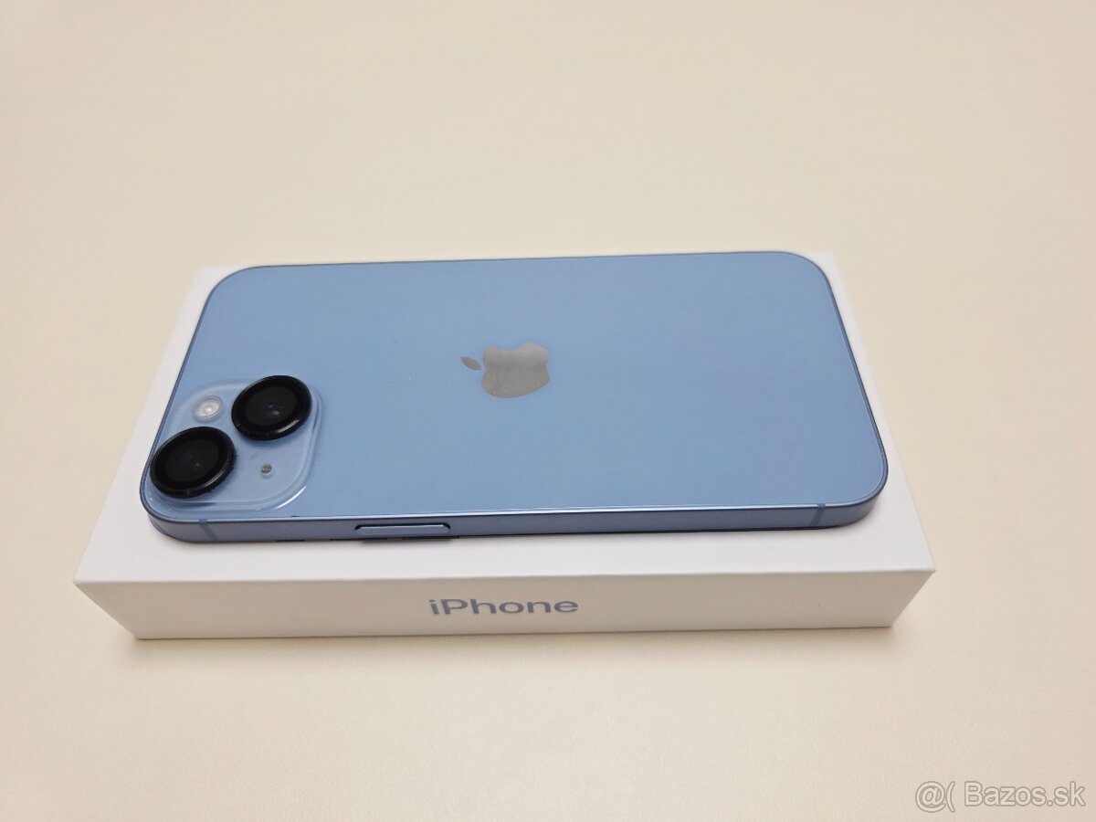 APPLE IPHONE 14 128GB BLUE TOP STAV - 7
