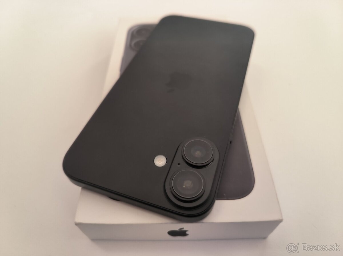 apple iphone 16 Plus 256gb Black / Batéria 93% - 7