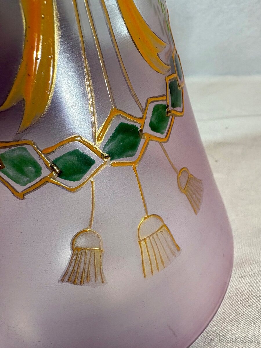 Starozitny secesny vysoký dzban - 7