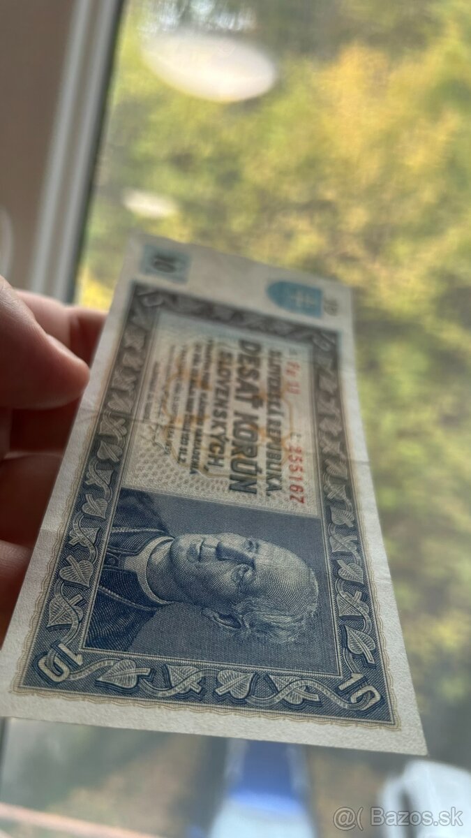 Bankovky Slovenský štát Neperforované aunc - 7