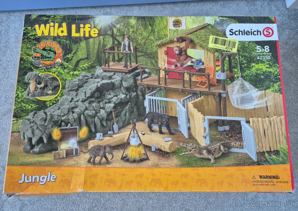 Schleich 42350 Vyskumna stanica v krokod.dzungli - 7