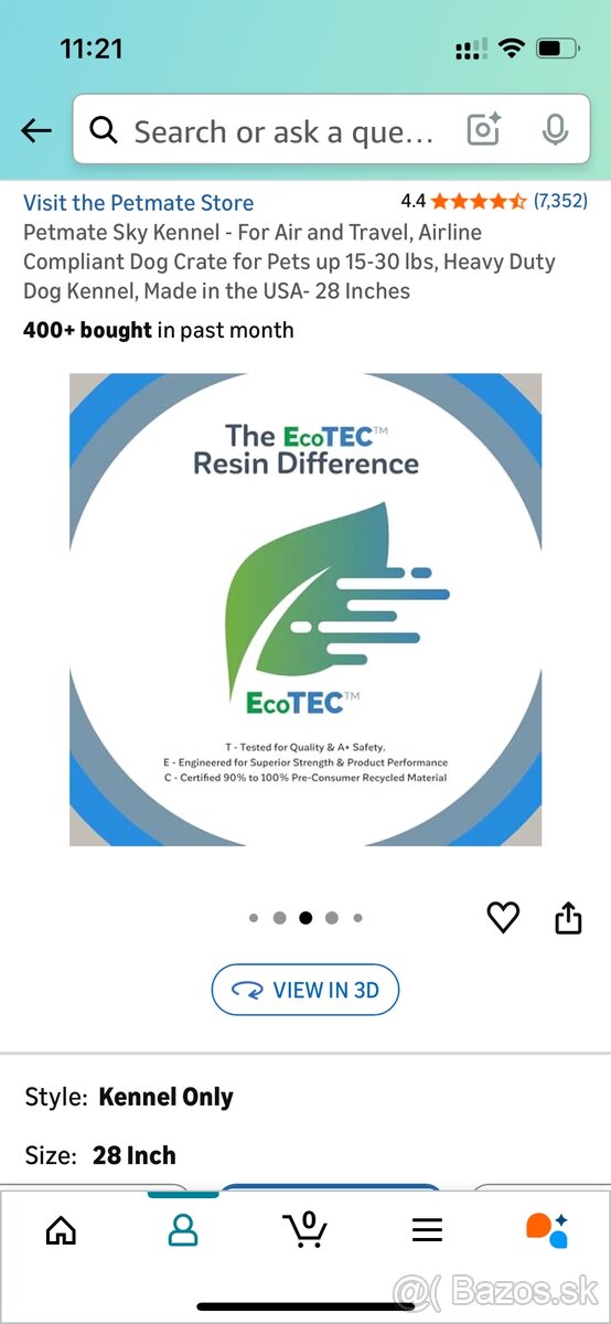 Prepravka pre psa Petmate Sky Kennel - 7