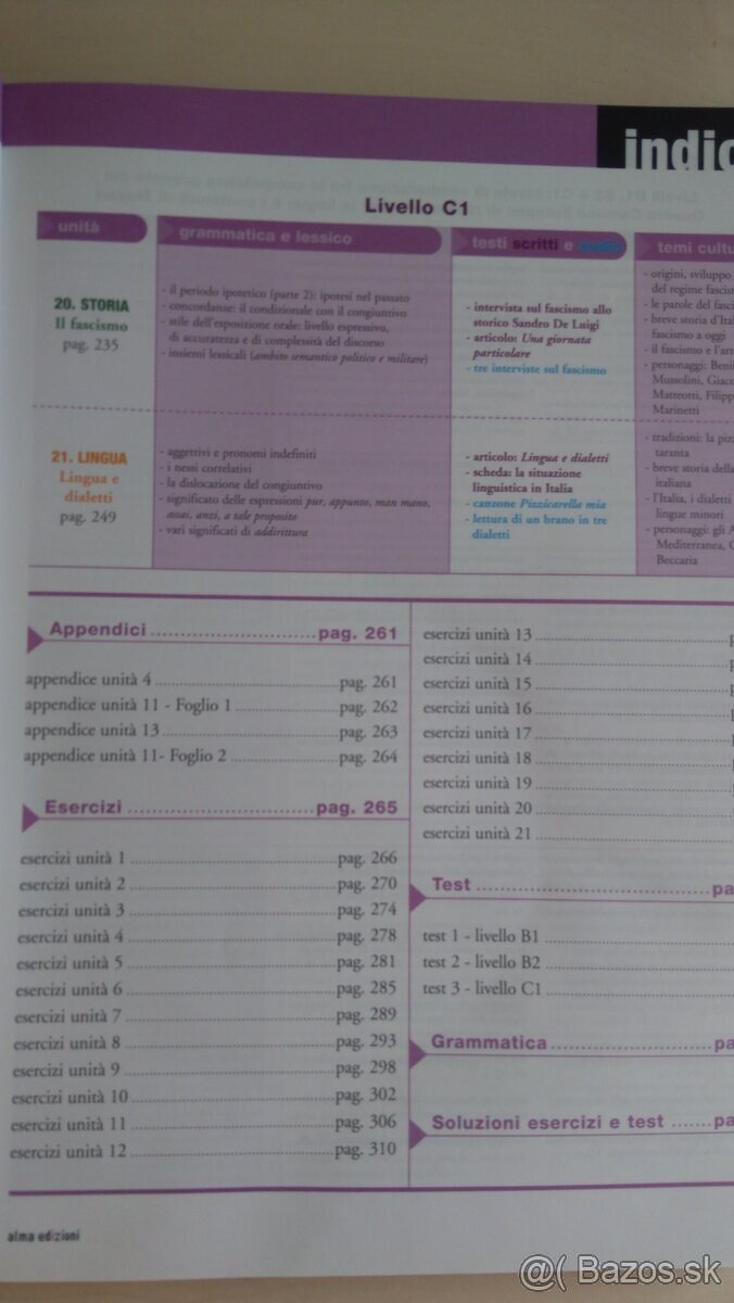 Taliančina pre B1 - C1 - 7